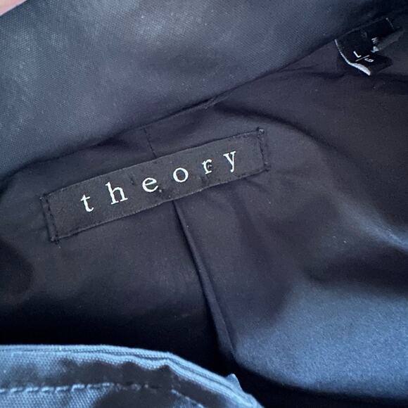 Theory Black Nylon Field Jacket Yost N Fuel Canvas Mens Utility Preppy Outdoor - Picture 3 of 14